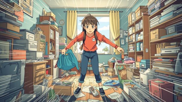 時間のない人へ汚部屋脱出の解決方法|片付けのポイント