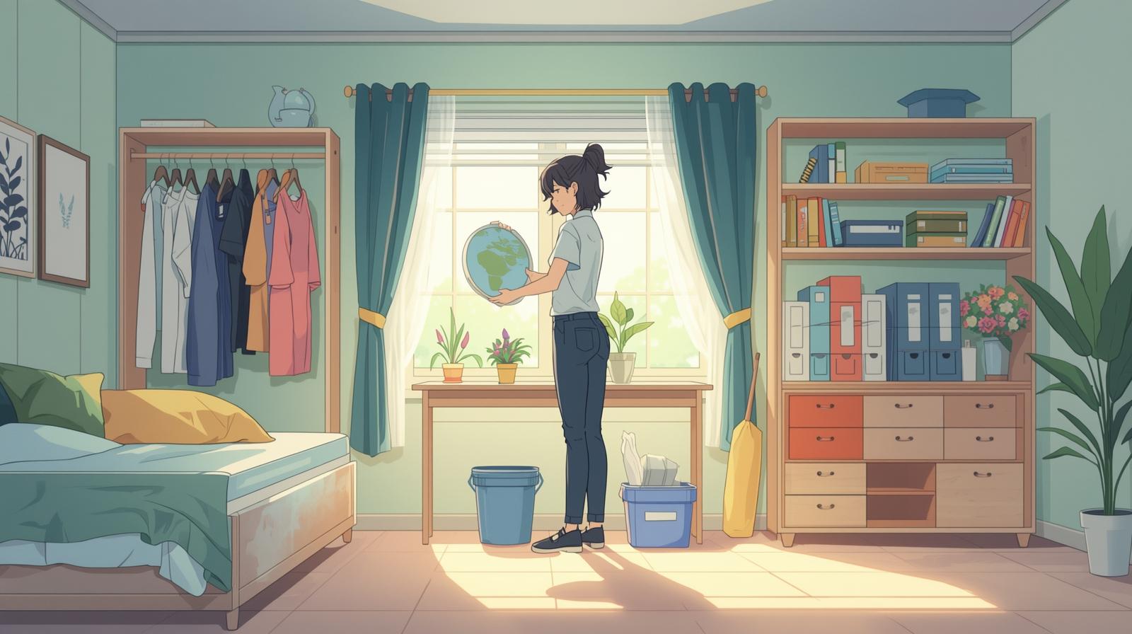 【快適な暮らし】 部屋の片付けと収納のコツで整理整頓の生活を実現