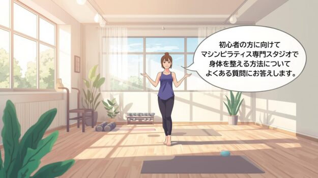 初心者向けマシンピラティス専門スタジオで身体を整える方法 Q&A