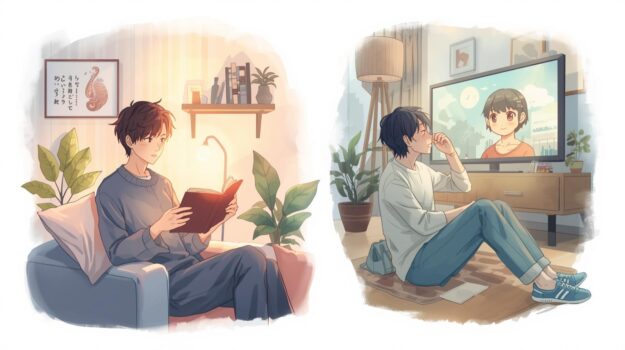 【リラックス＆趣味】心身を整える1分読書・映画活用術
