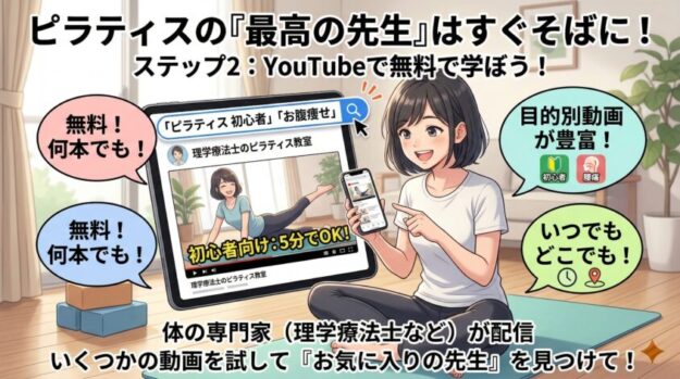 ステップ２：あなたの先生を見つけよう！無料で学べる優良コンテンツ