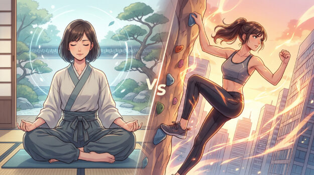 目的の違い──心のコントロール vs 体の機能向上